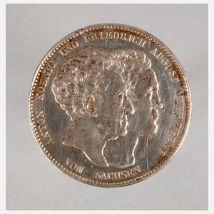 Konventionstaler Sachsen 1831
