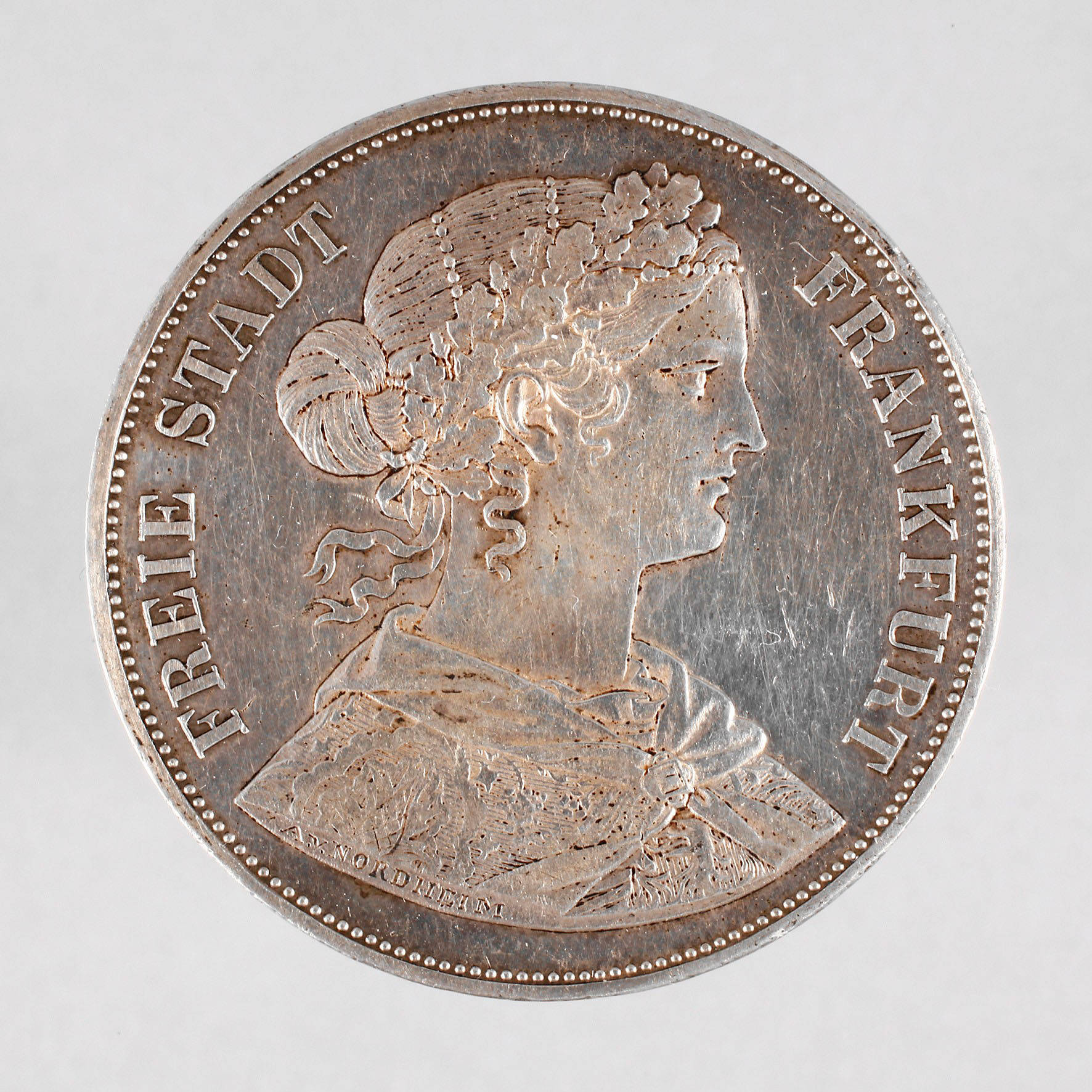 Doppelter Vereinstaler Frankfurt 1861