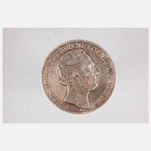 Doppeltaler Sachsen 1850
