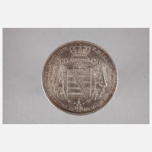 Doppeltaler Sachsen 1850