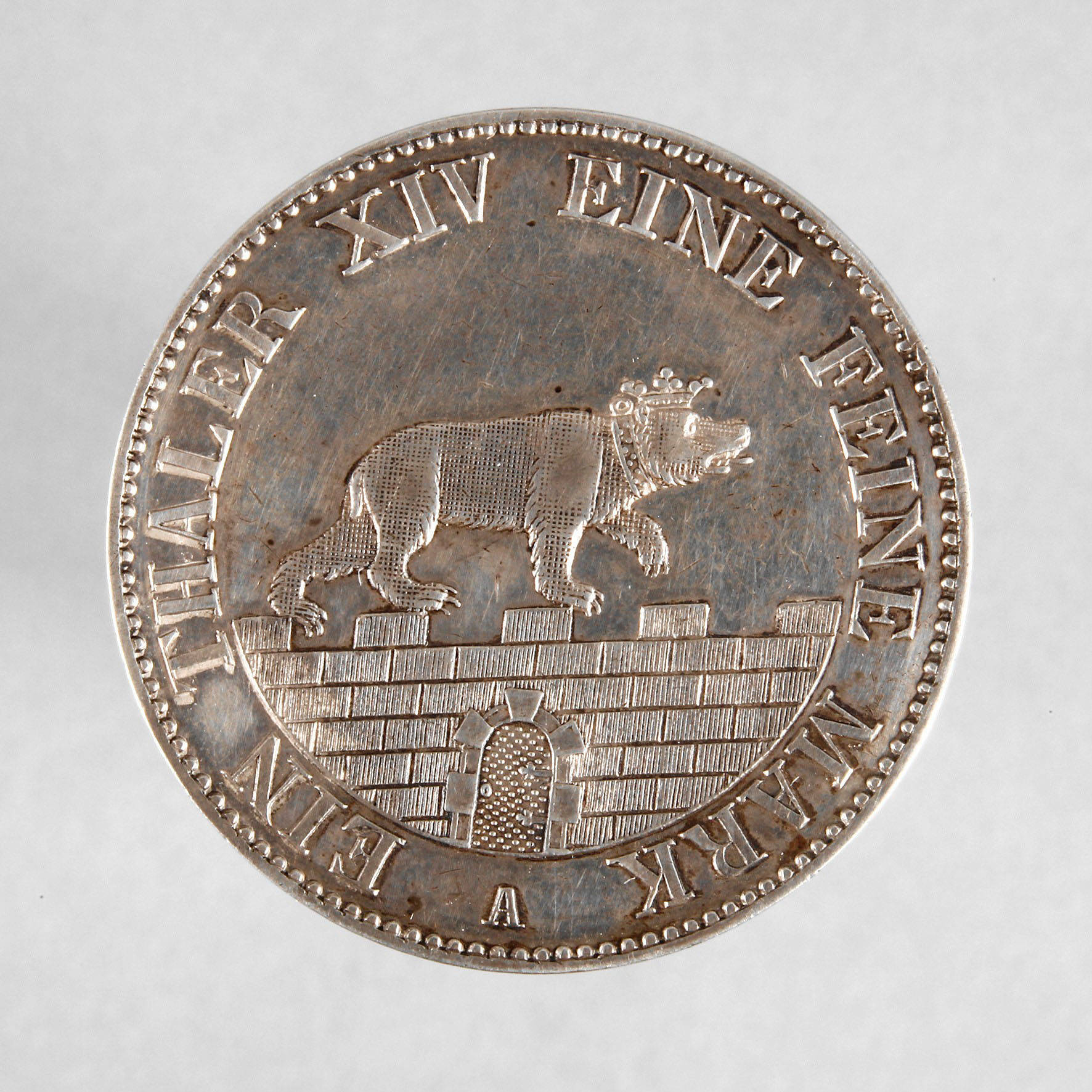 Ausbeutetaler Anhalt 1855