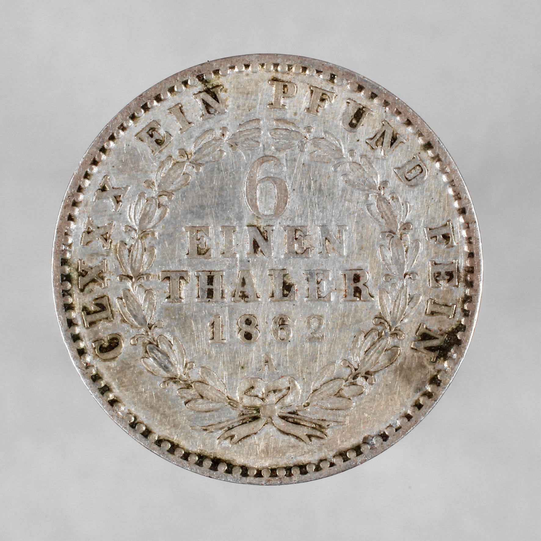 1/6 Taler Anhalt-Bernburg 1862