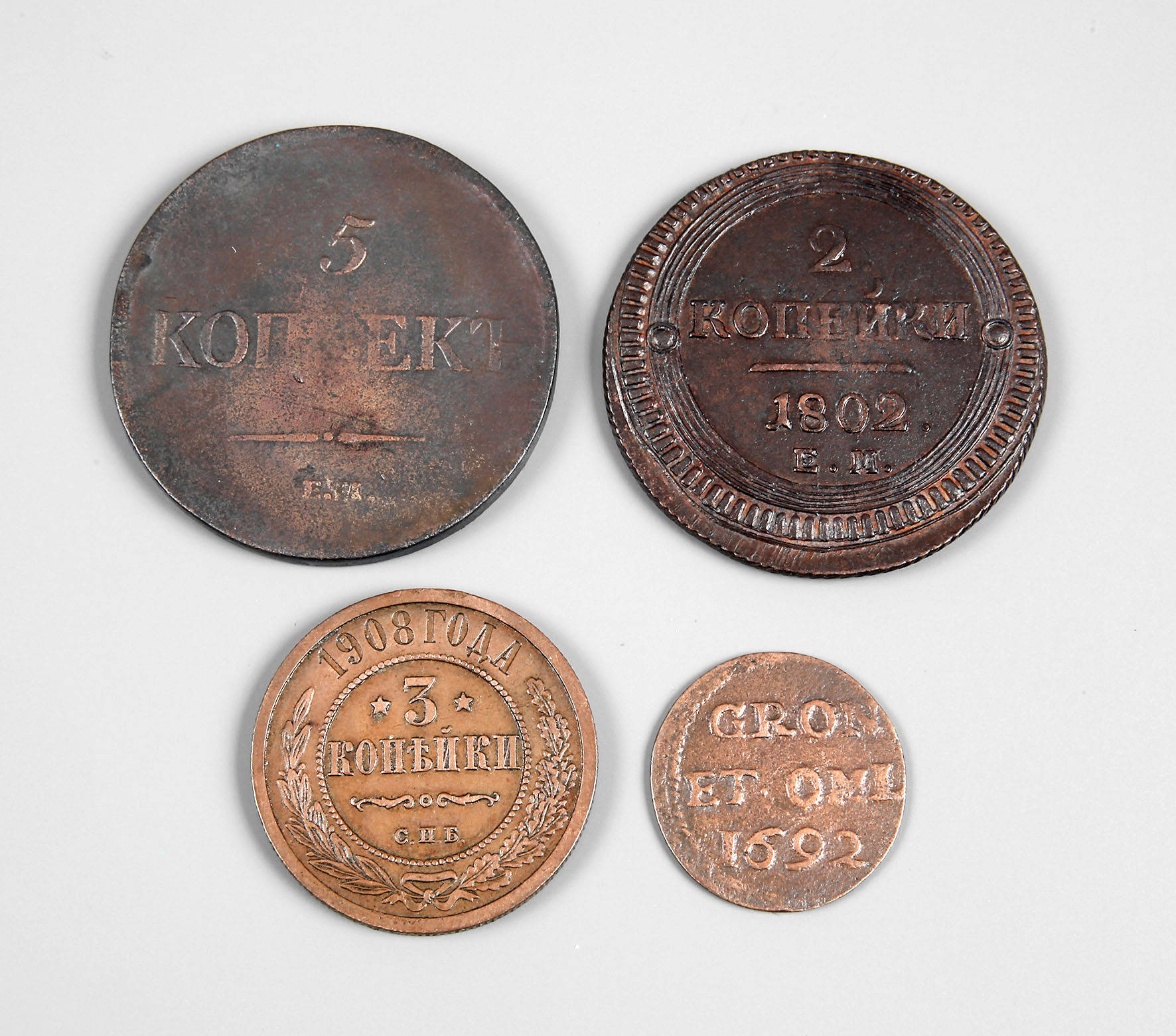 Konvolut Kupfermünzen