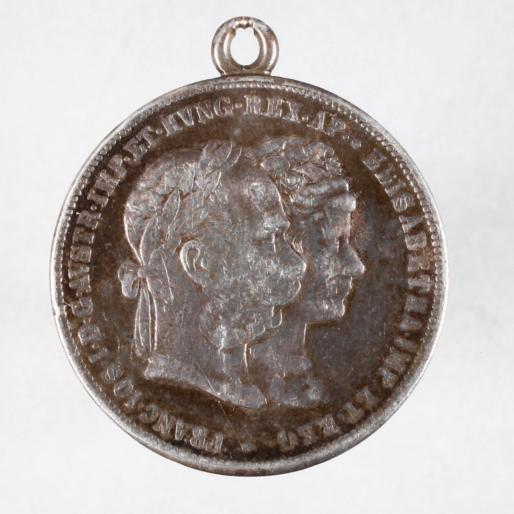 Doppelgulden Österreich 1879 (gehenkelt)