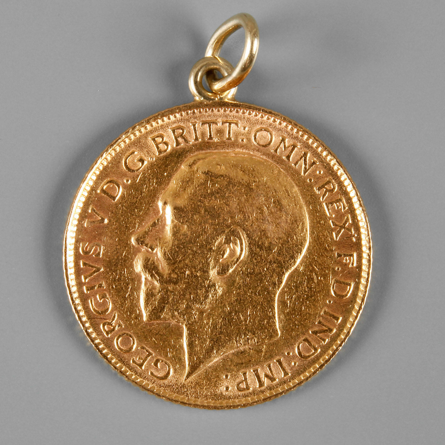 1/2 Sovereign gehenkelt