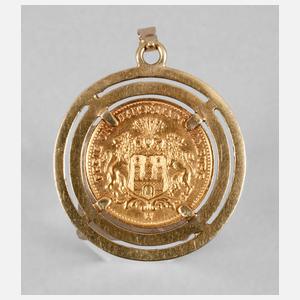 5 Mark Hamburg 1877 (Nachprägung)