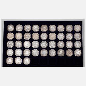 Sammlung 1 Mark Kaiserreich 1873 bis 1887