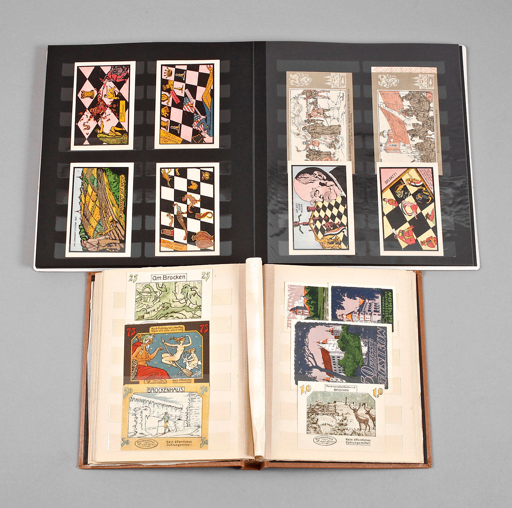 Sammlung Notgeldscheine um 1921