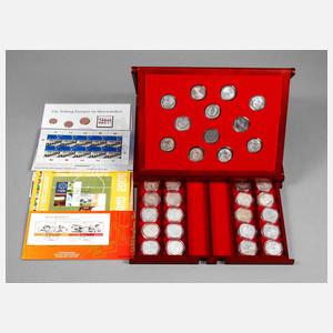 Konvolut Gedenkprägungen BRD