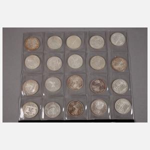 Konvolut Gedenkprägungen Deutschland