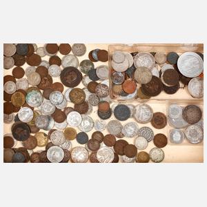 Konvolut Kursmünzen