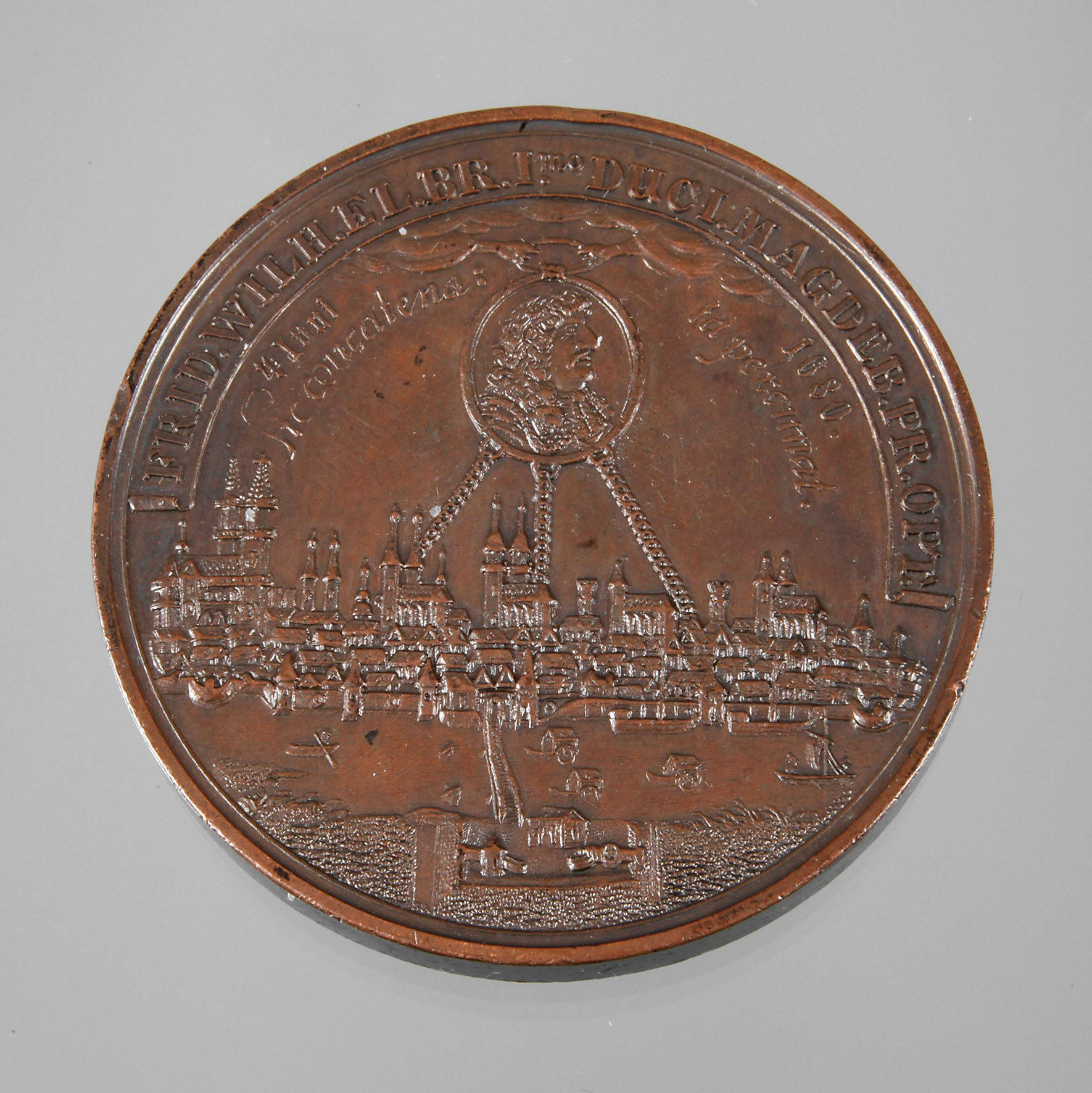 Medaille 200 Jahre preußisches Magdeburg