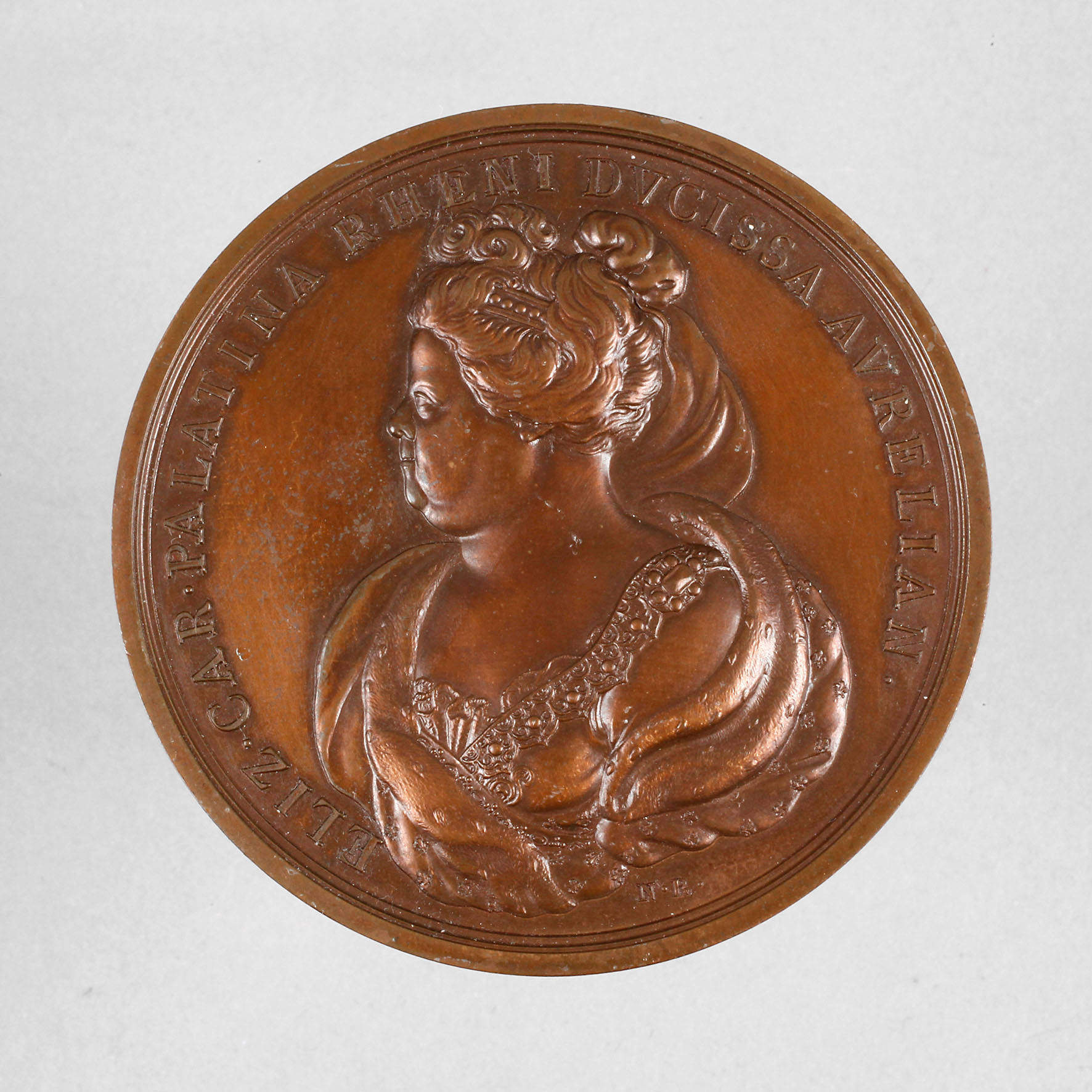 Medaille Elisabeth Charlotte von der Pfalz 1717