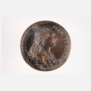 Medaille Ludwig XVI. und Marie Antoinette