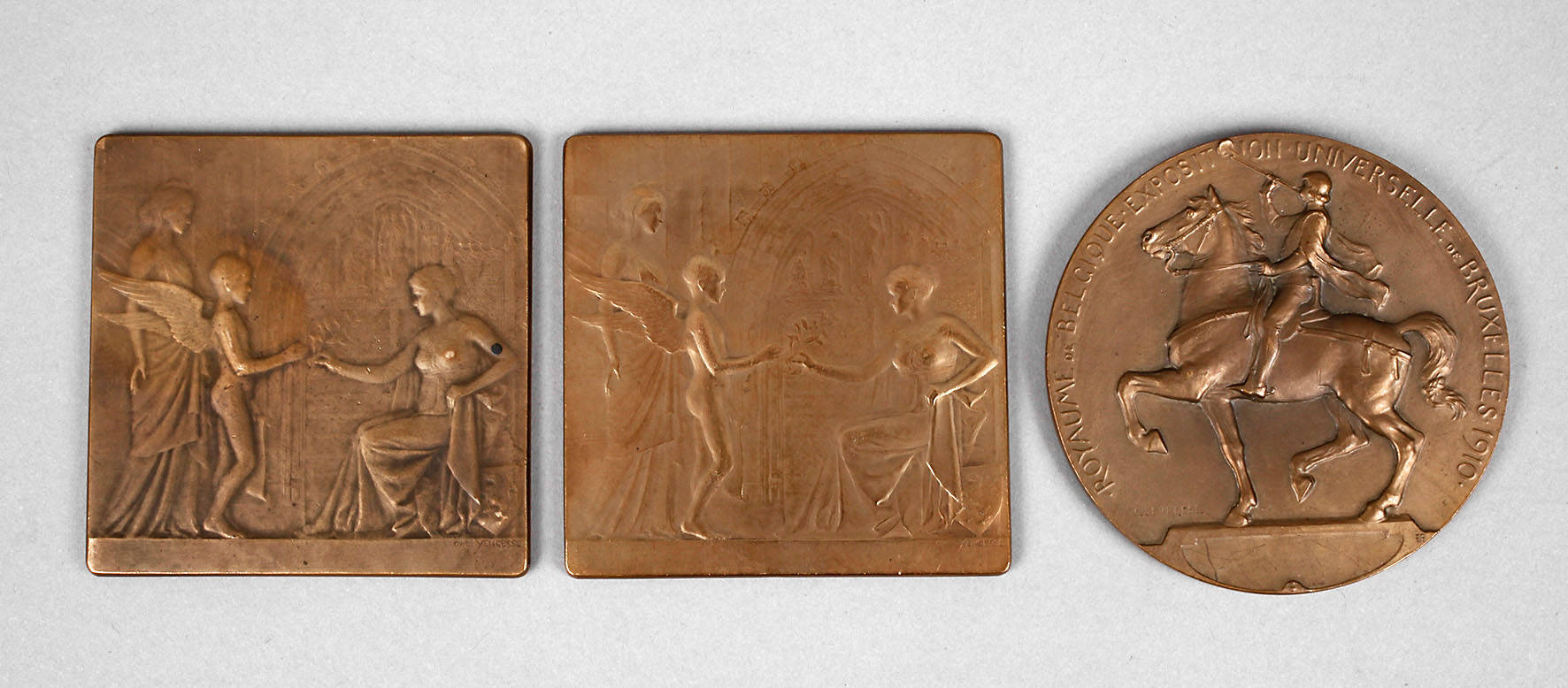 Konvolut Weltausstellung Brüssel 1910