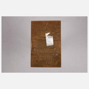 Paar Ausstellungsmedaillen Saragossa und Mailand