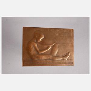 Paar Ausstellungsmedaillen Saragossa und Mailand