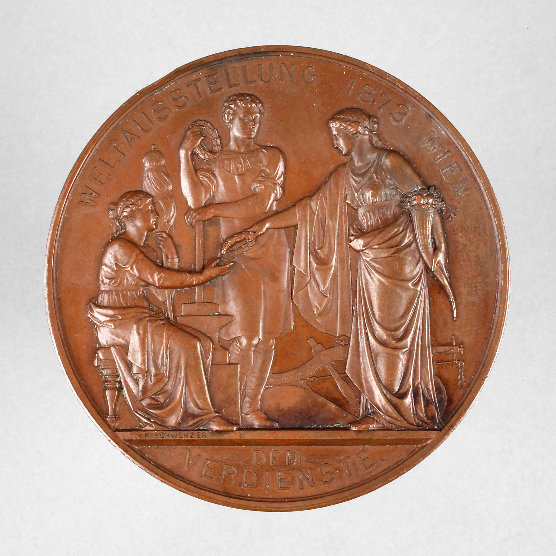 Preismedaille Weltausstellung Wien 1873