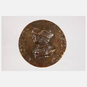 Medaille Lucretia Borgia und Alfonso d'Este