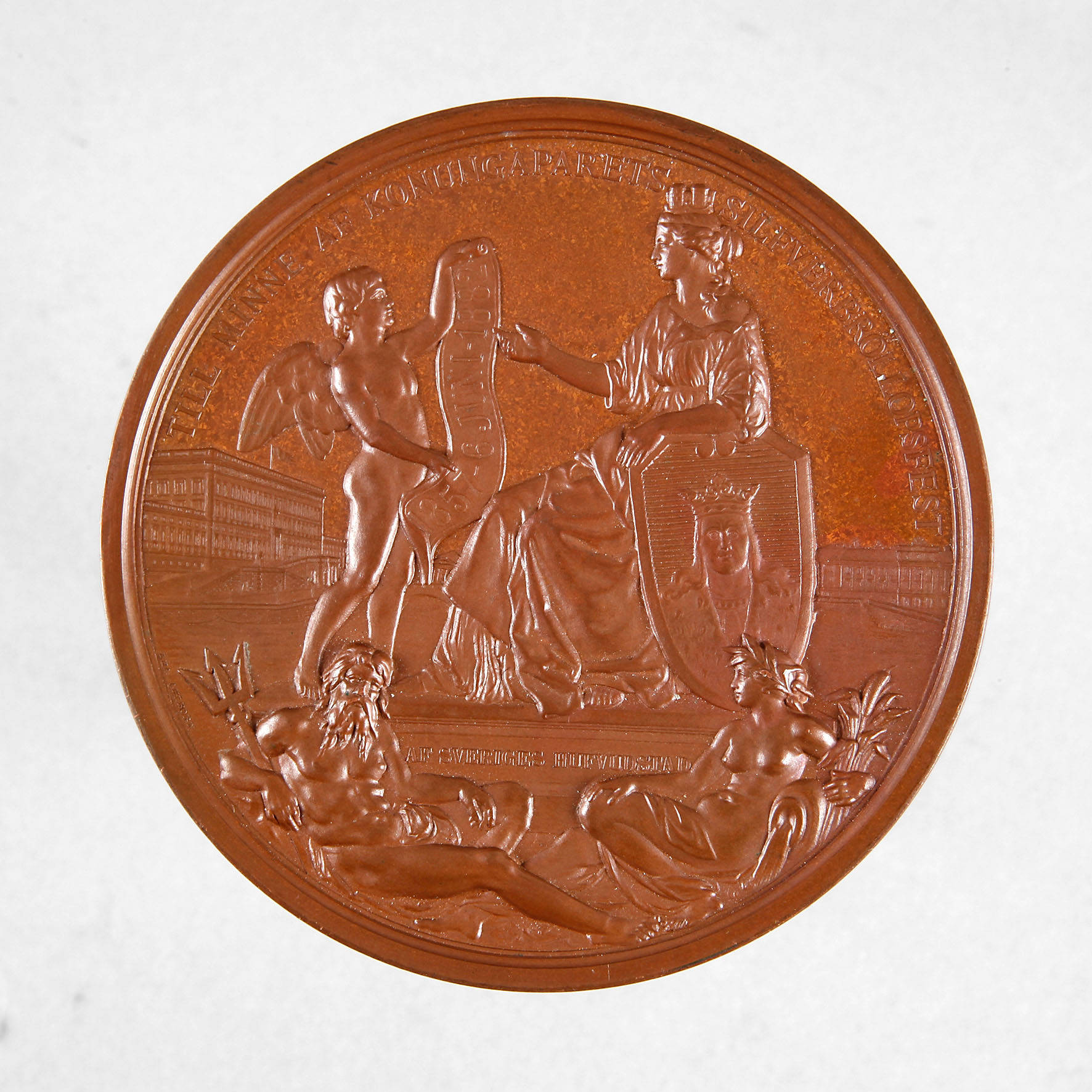 Medaille Oscar II. von Schweden