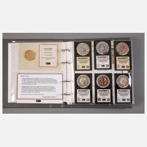 Konvolut Prägungen 50 Jahre Playboy