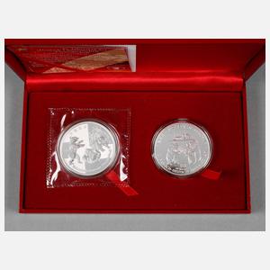 Gedenkprägungen Chinesisch-Deutsche Freundschaft