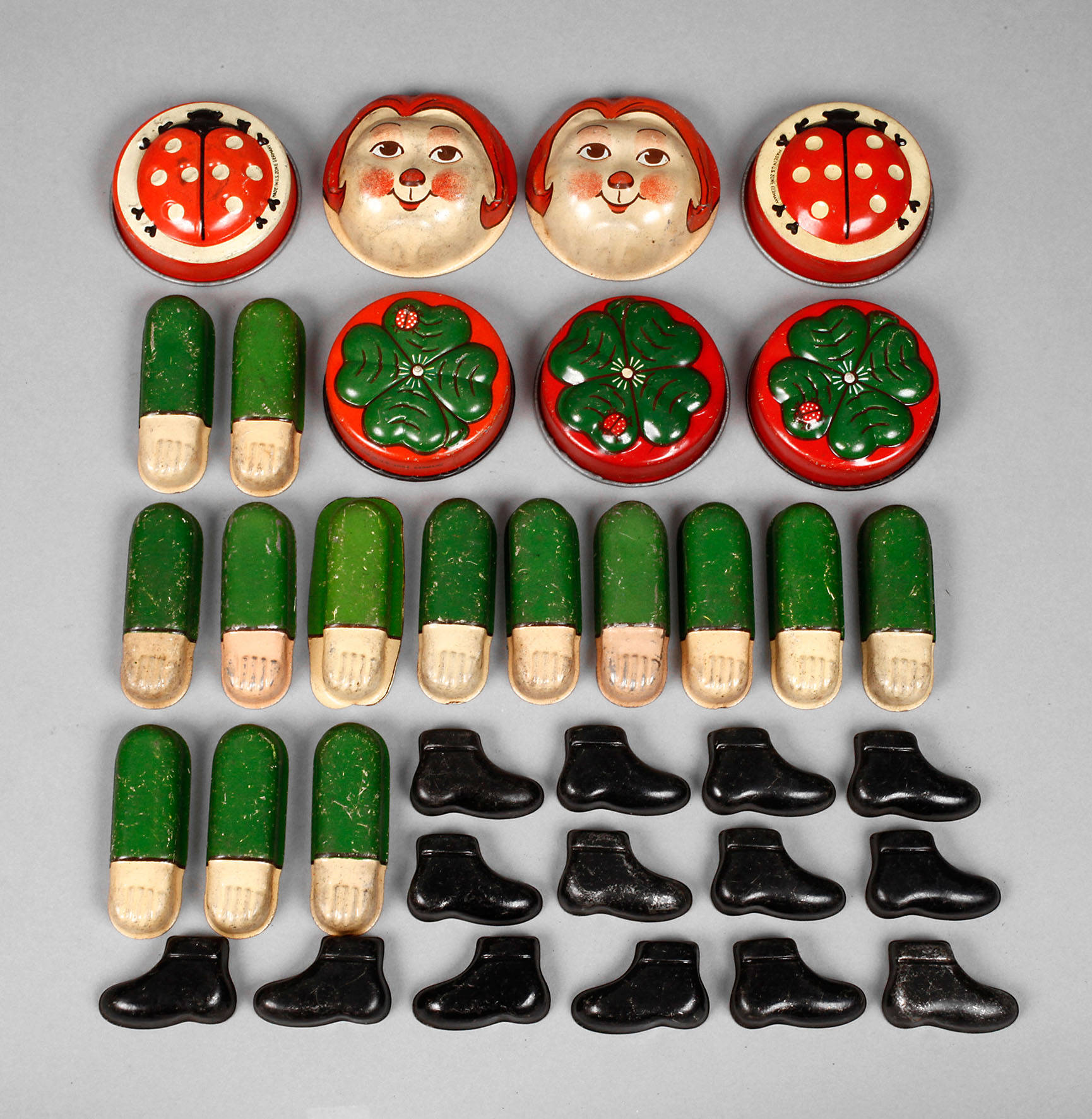 Konvolut Sandkastenformen