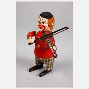 Schuco Tanzfigur Clown mit Geige