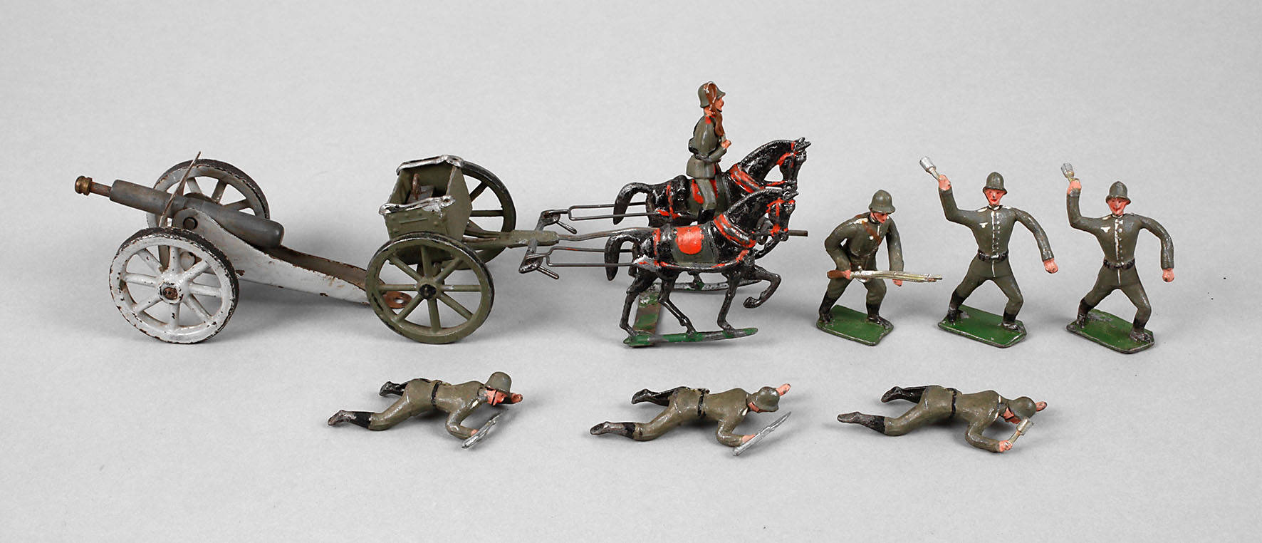 Konvolut Zinnsoldaten