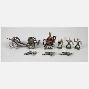 Konvolut Zinnsoldaten