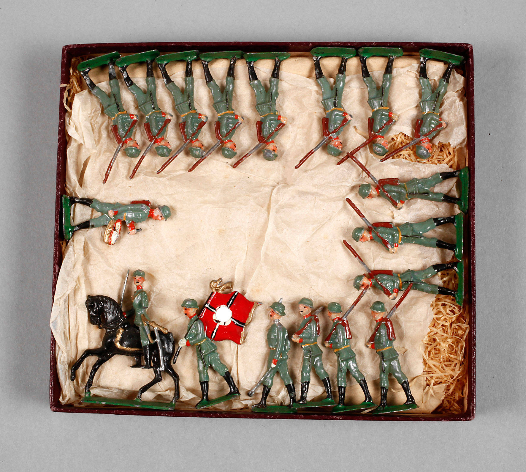 Soldatische Bleifiguren Wollner/Wien