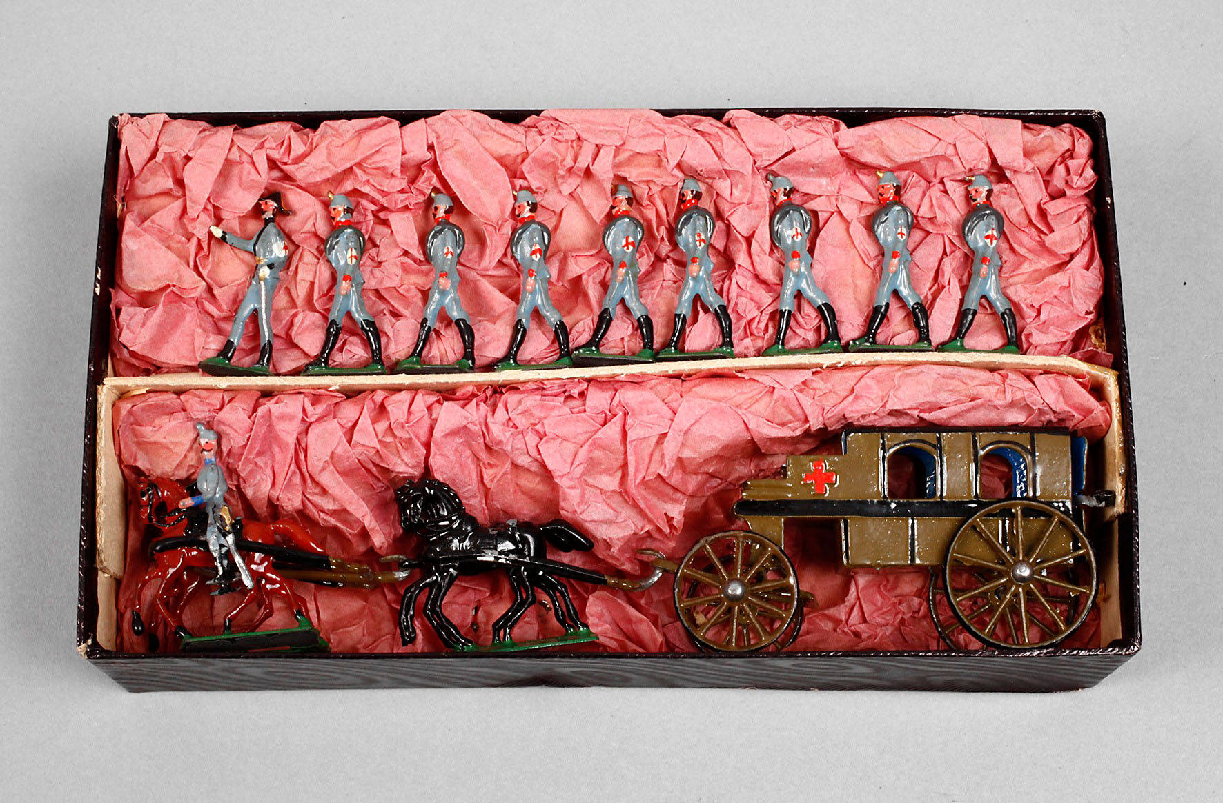 Soldatische Bleifiguren Wollner/Wien