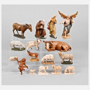 Konvolut Krippenfiguren