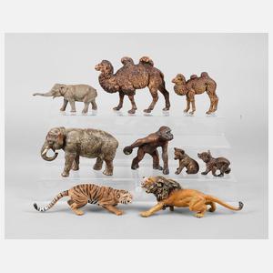 Lineol Konvolut Zootiere