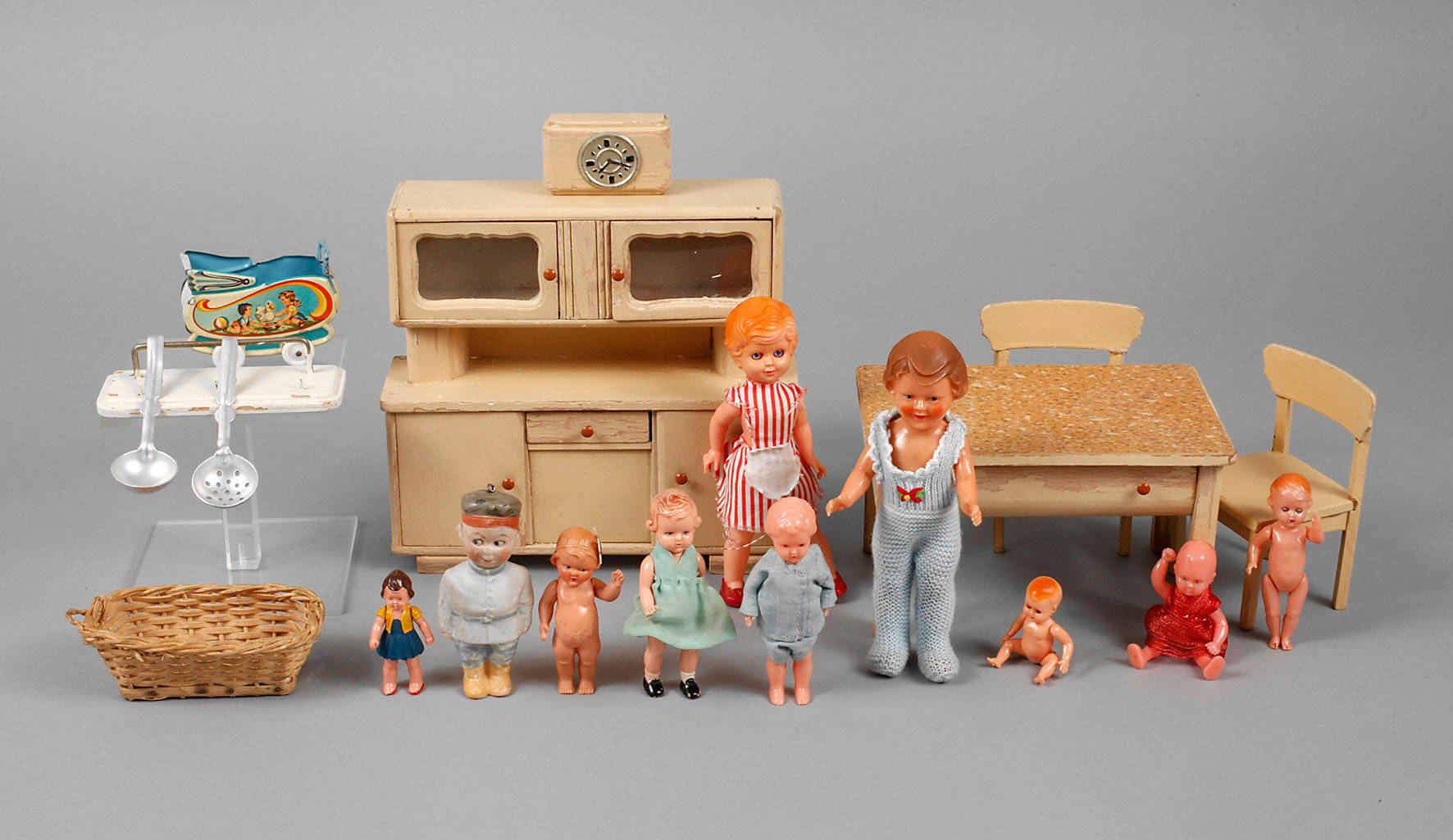 Konvolut Puppenstubenzubehör