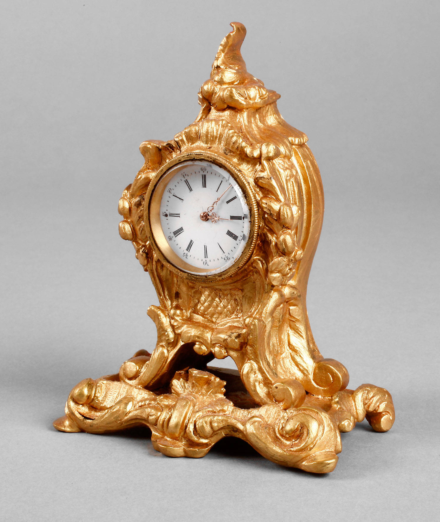 Kleine Tischuhr Bronze