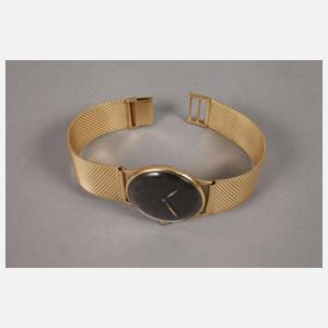 Herrenarmbanduhr Gold