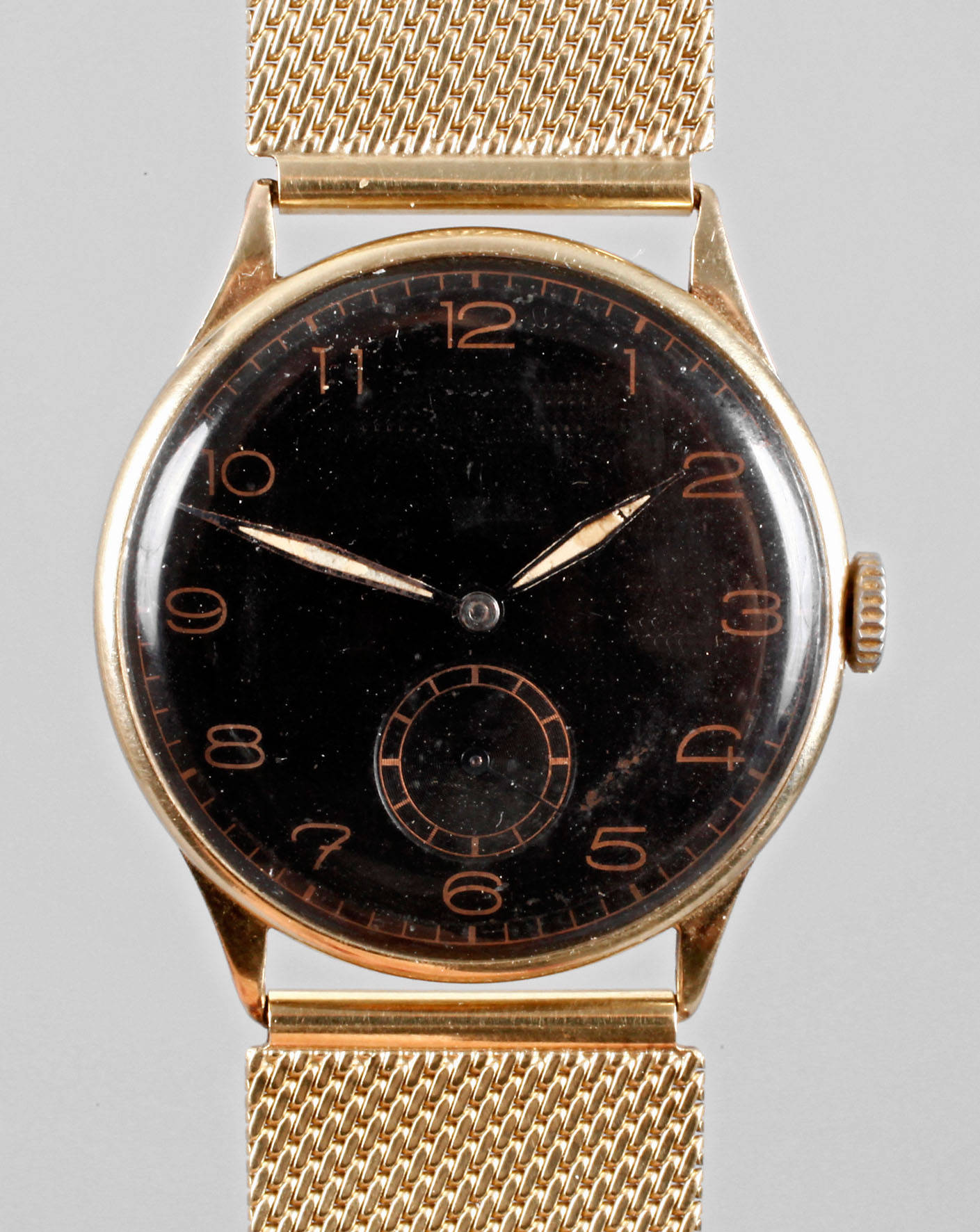 Herrenarmbanduhr Gold