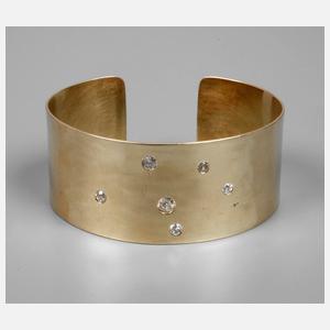 Armreif mit Brillanten