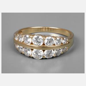 Damenring mit Zirkonia