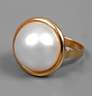 Ring mit Mabéperle