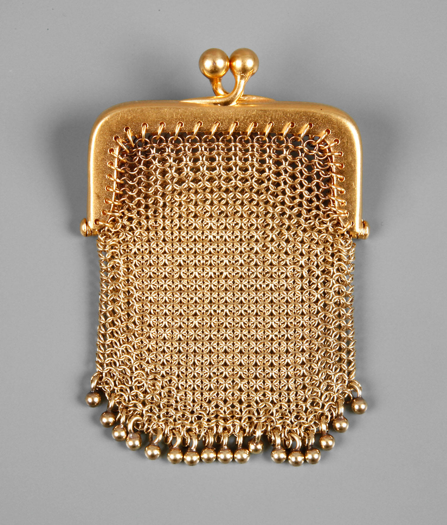 Miniatur-Theatertasche Gold