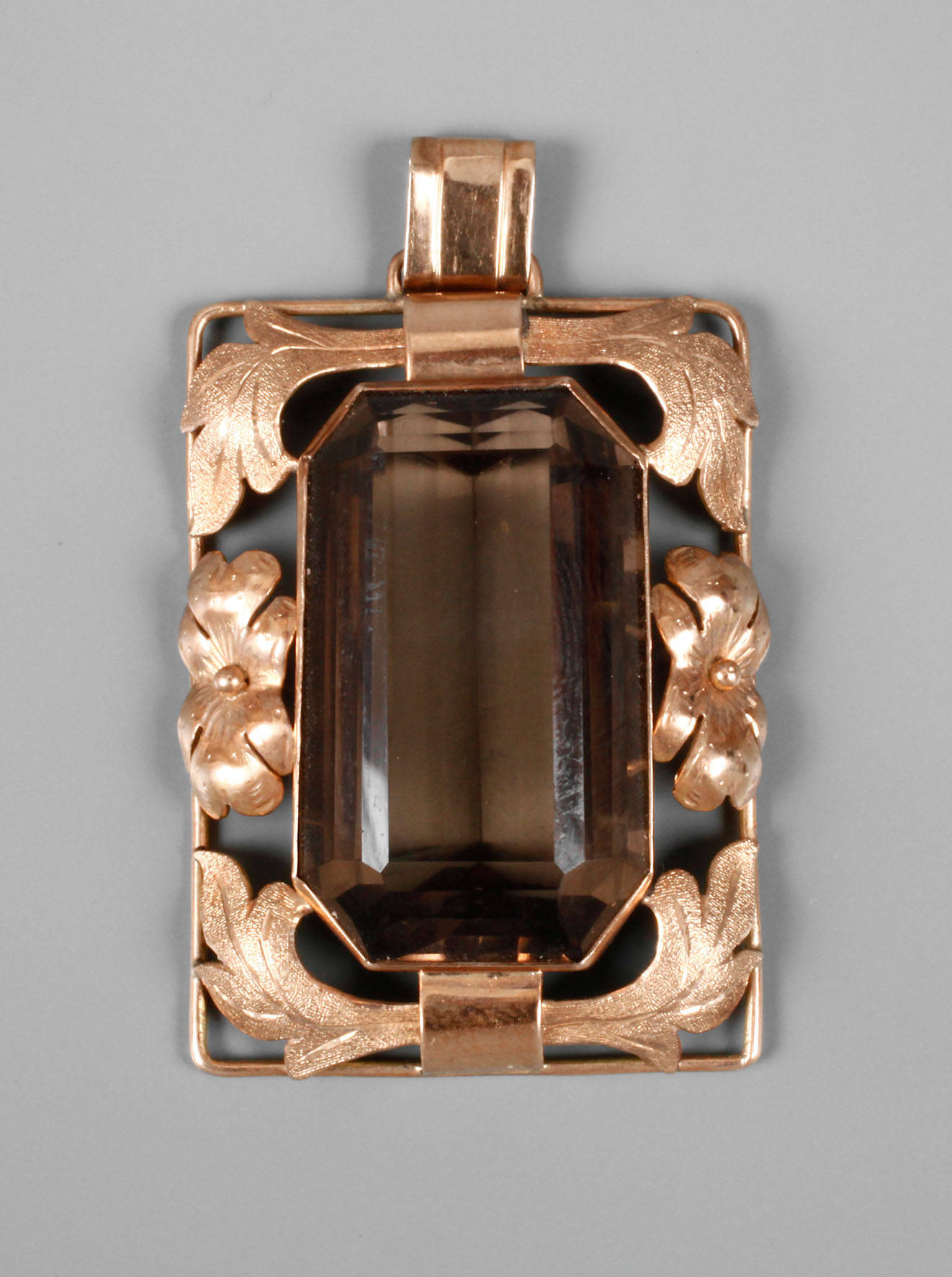 Großer Rauchquarzanhänger