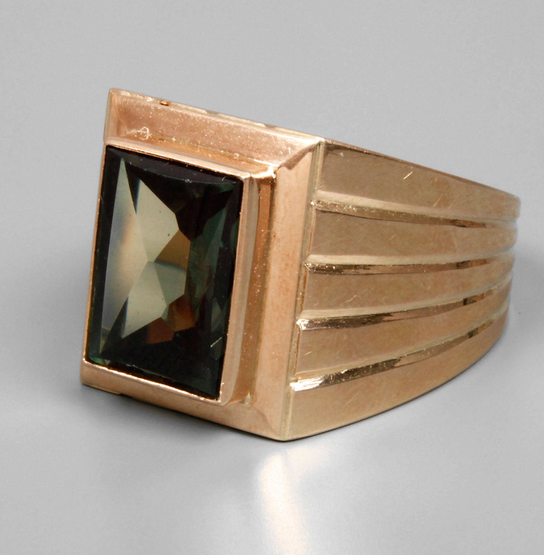 Großer Herrenring Gold