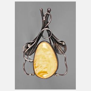 Bernsteinbrosche Butterscotch