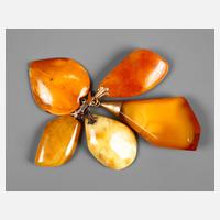 Fünf Anhänger Bernstein111