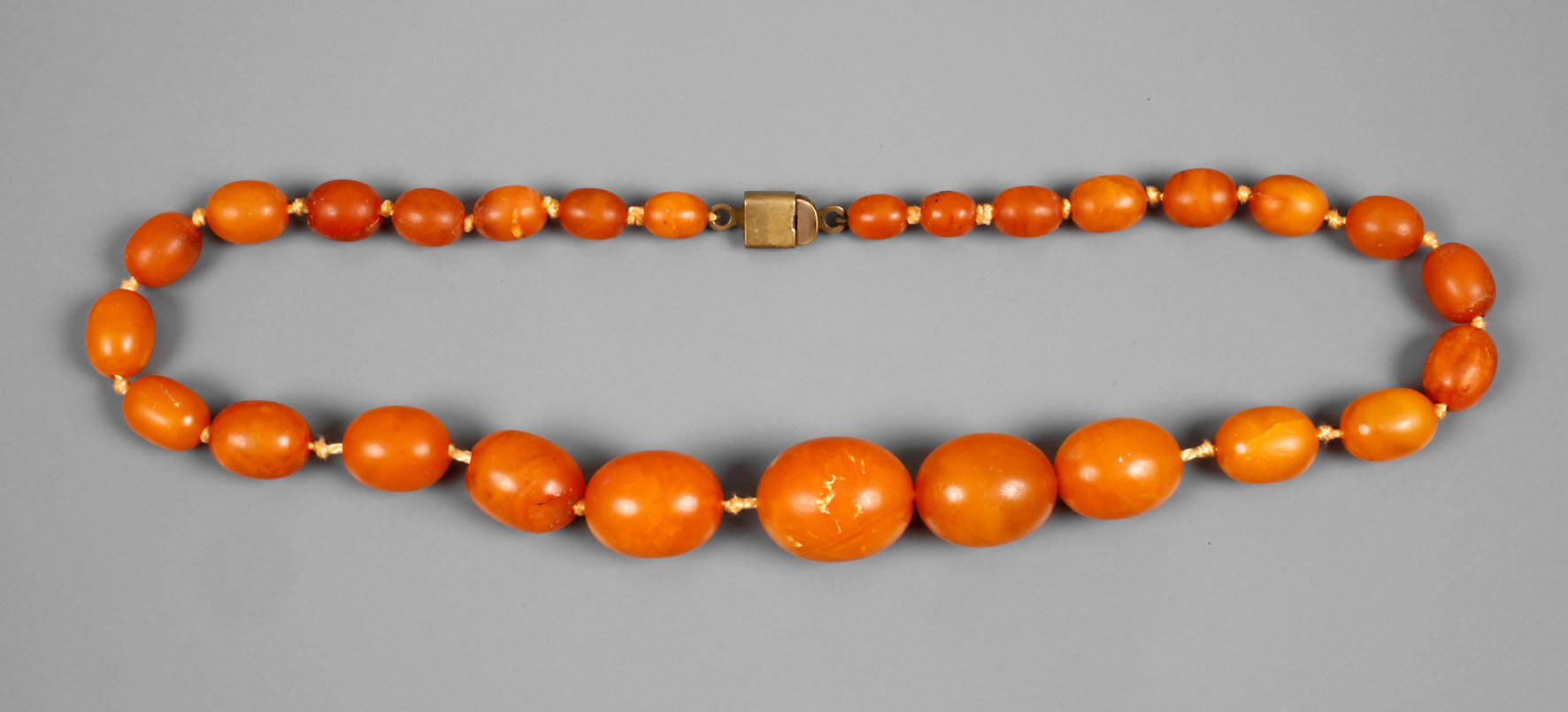 Bernsteincollier Butterscotch