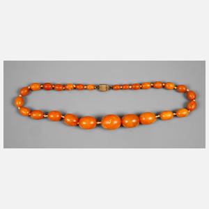 Bernsteincollier Butterscotch