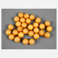 Konvolut Bernsteinkugeln111