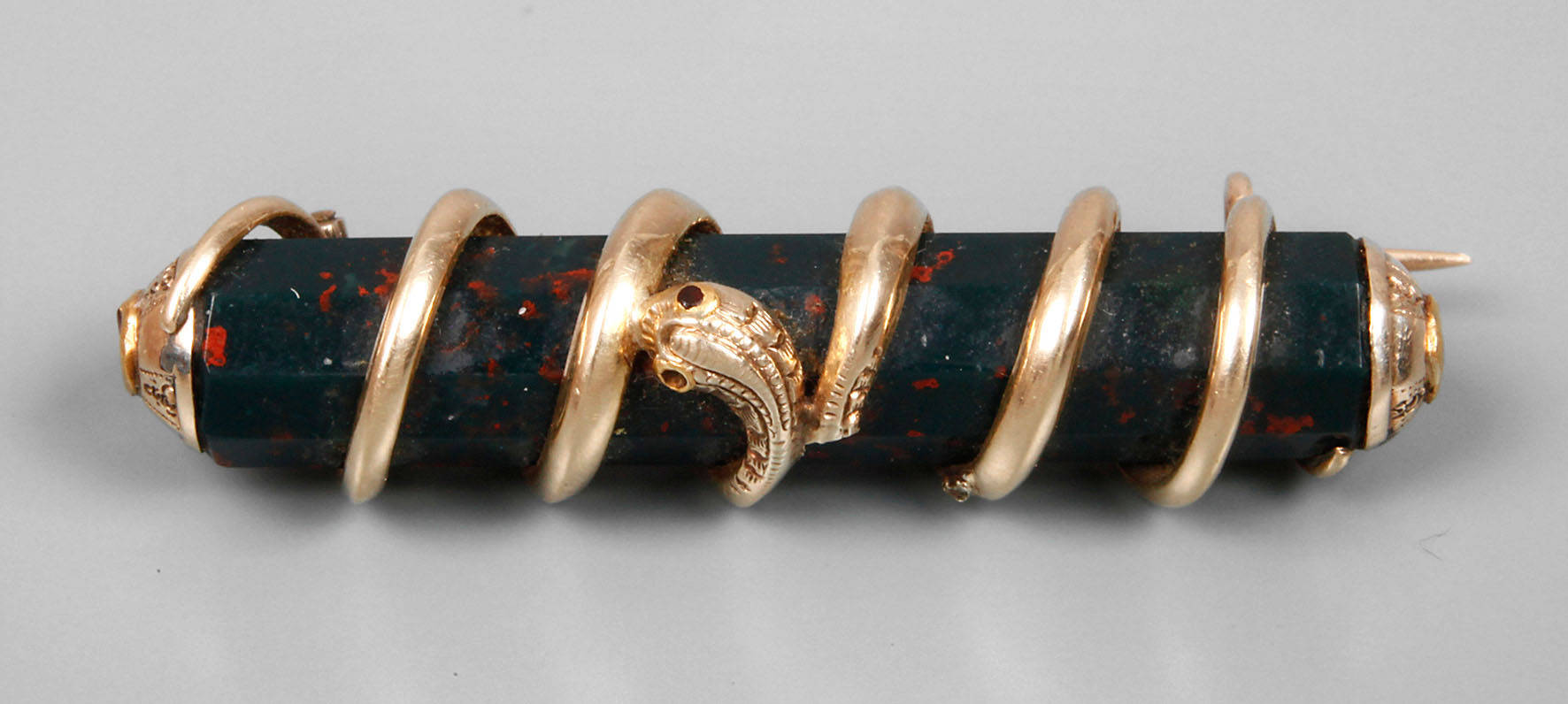 Historismusbrosche Gold